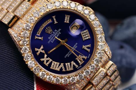 iced out presidential rolex replica|rolex iced out bezel.